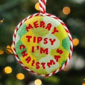 Furbish Studio Needlepoint Ornament